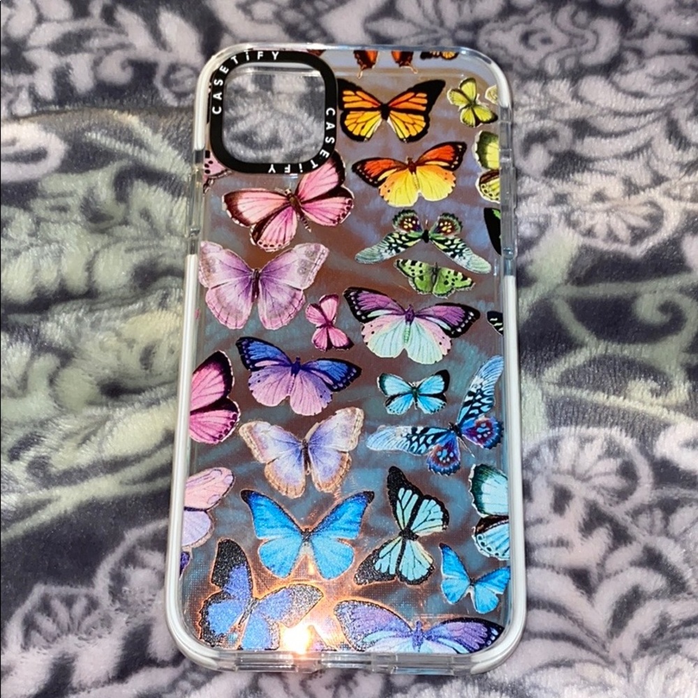 Casetify IPhone 11 Iridescent Butterfly case